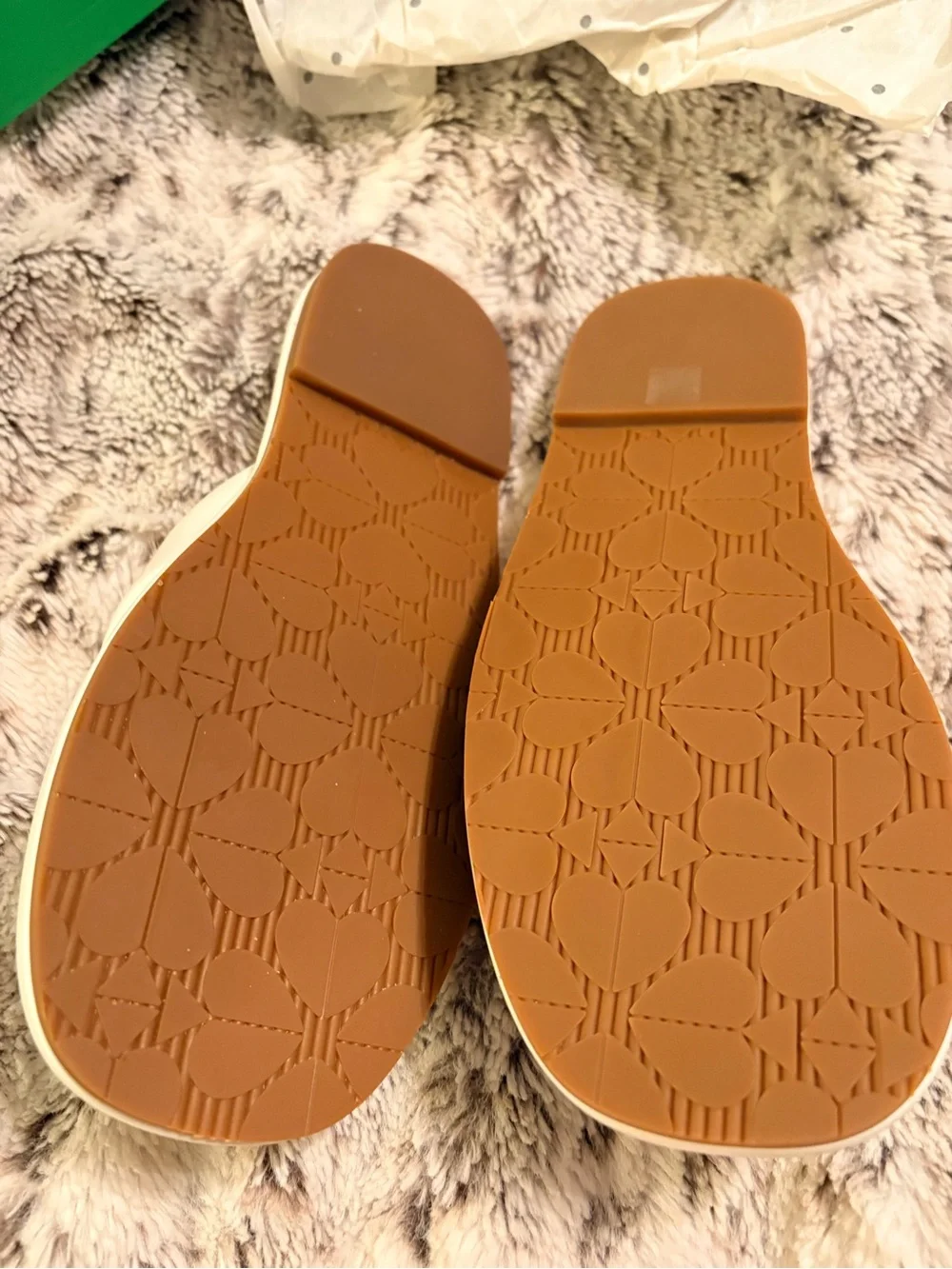kate spade Cream Crossover Rio Slide Sandals